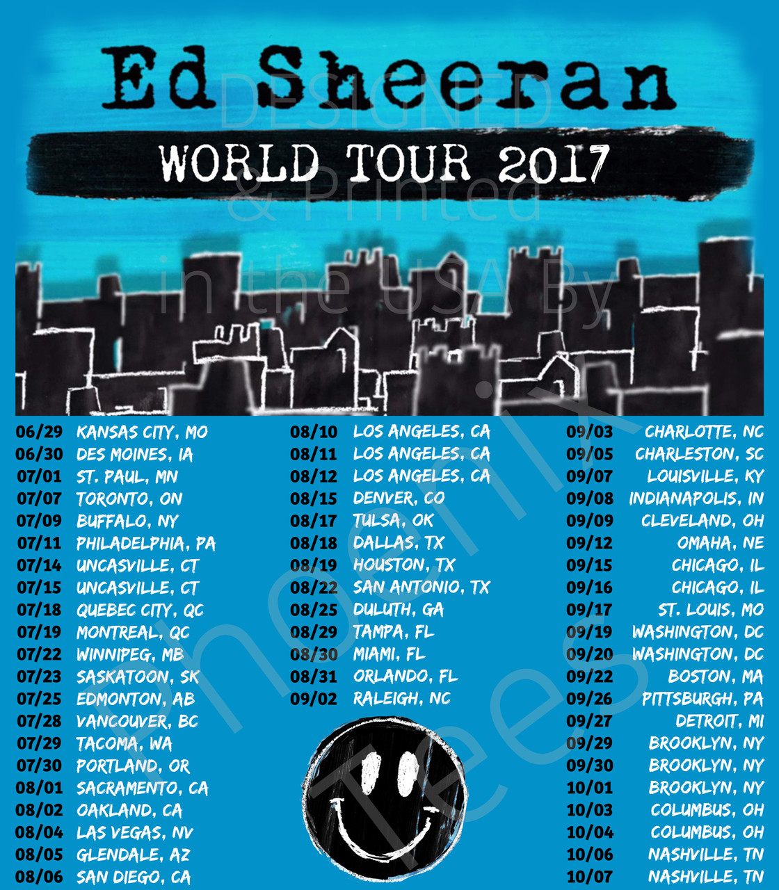 Ed Sheeran X World Tour Ed Sheeran X World Tour