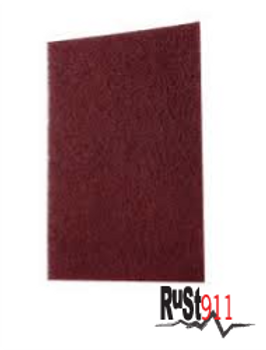 maroon abrasive pad 6" x 9" maroon abrasive pad 6" x 9"