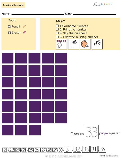 counting-numbers-31-40-with-visual-discrimination-free-teaching-resources
