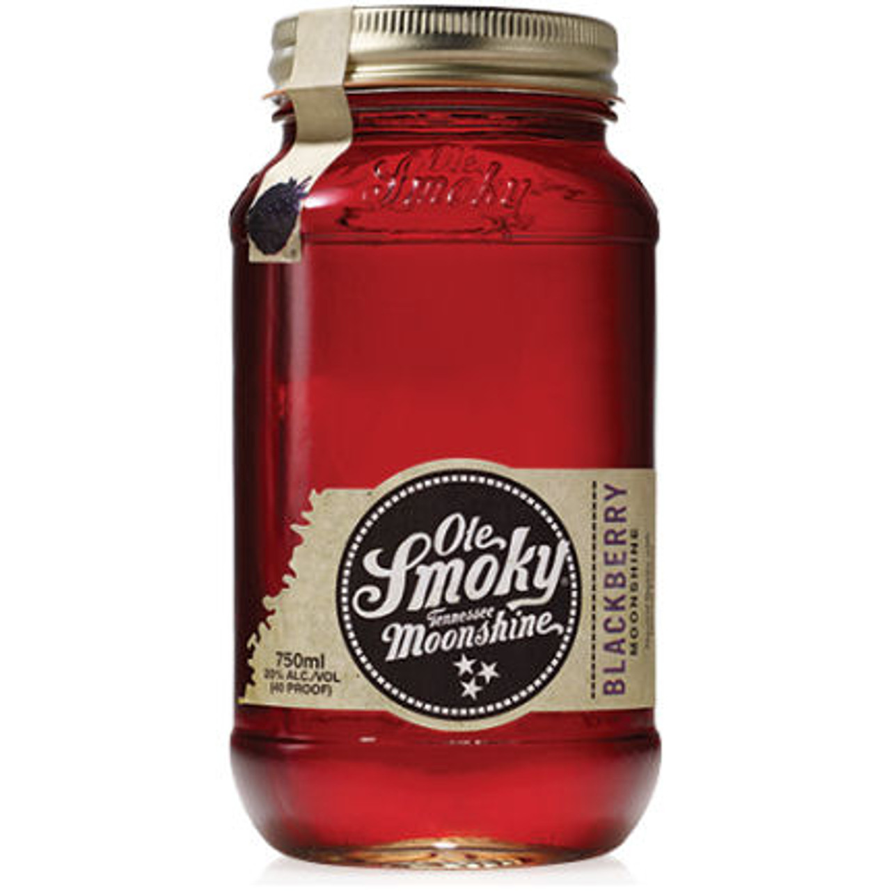 Ole Smoky Tennessee Blackberry Moonshine 750ml   Ole Smoky Tennessee Blackberry Moonshine  96784.1350143736 