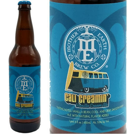 Mother Earth Cali Creamin' Vanilla Cream Ale 22oz