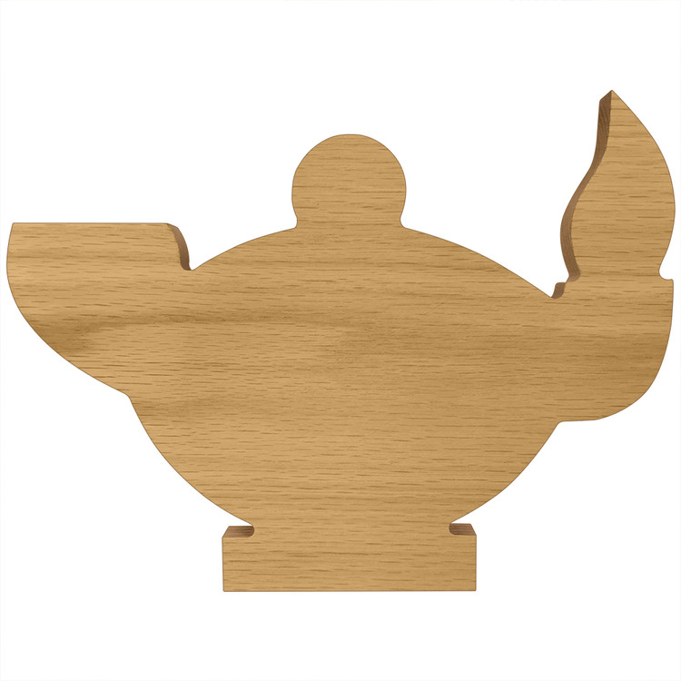 Blank Wooden Lamp Board or Plaque