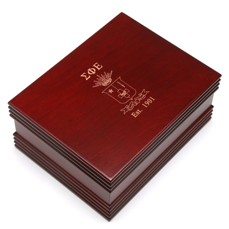 Large Custom Engraved Wooden Box
