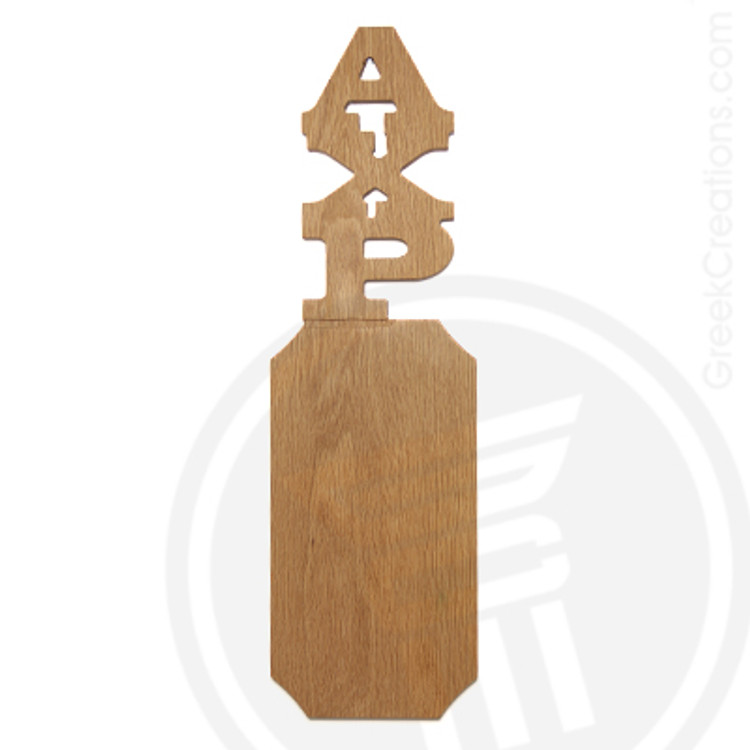 Alpha Chi Rho 21 Inch Blank Greek Letter Paddle
