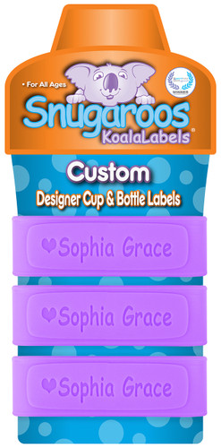 Lollipop Purple with heart icon