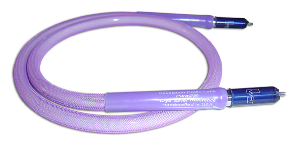 Revaltion Audio Labs Paradise Cryo-Silver™ Reference RCA Interconnect cable at True Audiophile