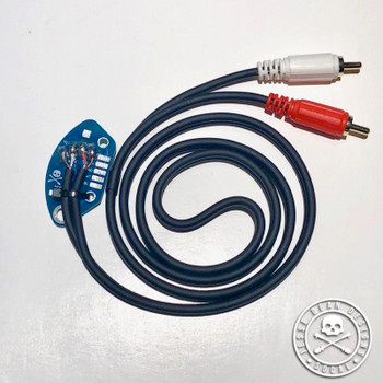 Jesse Dean Designs JDDTECH-RCA Technics RCA Cable With Internal Ground PCB Jesse Dean Designs JDDTECH-RCA Technics RCA Cable With Internal Ground PCB