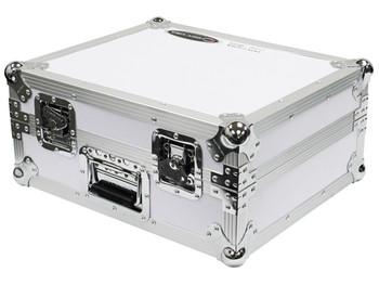 Odyssey FZ1200WT Universal Turntable Flight Case In White Odyssey FZ1200WT Universal Turntable Flight Case In White