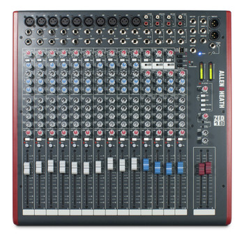 Allen & Heath ZED-18 18-Channel Mixer with USBTop View Allen & Heath ZED-18 18-Channel Mixer with USBTop View