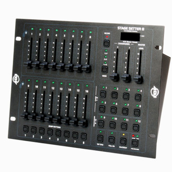ADJ Stage Setter 8 16-Ch Controller ADJ Stage Setter 8 16-Ch Controller