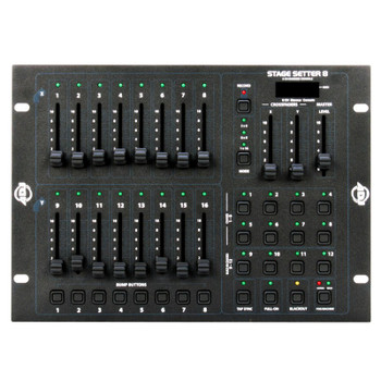 ADJ Stage Setter 8 16-Ch Controller ADJ Stage Setter 8 16-Ch Controller