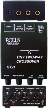 SX21 Tiny 2 Way Crossover SX21 Tiny 2 Way Crossover