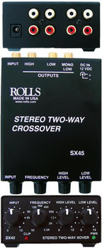 SX45 Tiny Stereo 2 Way Crossover SX45 Tiny Stereo 2 Way Crossover
