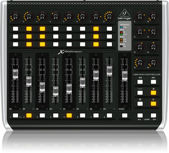BehringerX-TOUCH COMPACT Universal USB/MIDI Controller with 9 Touch-Sensitive Motor Faders BehringerX-TOUCH COMPACT Universal USB/MIDI Controller with 9 Touch-Sensitive Motor Faders