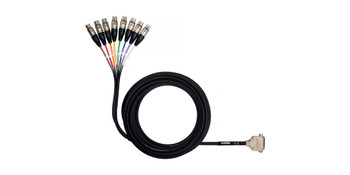 Shure DB25-XLRF 8 Channel DB25 to XLR Female Audio Snake, 25 ft. Shure DB25-XLRF 8 Channel DB25 to XLR Female Audio Snake, 25 ft.