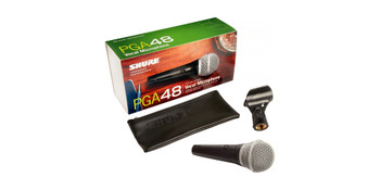Shure Cardioid dynamic vocal microphone - XLR-QTR cable Shure Cardioid dynamic vocal microphone - XLR-QTR cable