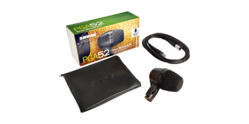 Shure Cardioid swivel-mount dynamic kick-drum microphone - XLR-XLR cable Shure Cardioid swivel-mount dynamic kick-drum microphone - XLR-XLR cable
