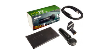 Shure Side-address cardioid condenser microphone - XLR-XLR cable Shure Side-address cardioid condenser microphone - XLR-XLR cable