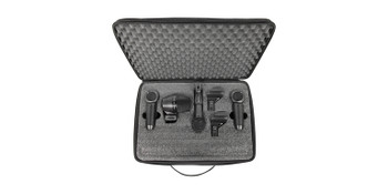 Shure 4-piece studio kid including 1-PGA52, 1-PGA57, 2-PGA181, 1-A25D stand adapter, 2-WA371 stand adapters, 4-XLR-XLR cables, case Shure 4-piece studio kid including 1-PGA52, 1-PGA57, 2-PGA181, 1-A25D stand adapter, 2-WA371 stand adapters, 4-XLR-XLR cables, case
