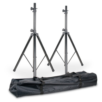 QSC K8.2 Powered Speaker Bundle with Stands and QSC Totes QSC K8.2 Powered Speaker Bundle with Stands and QSC Totes