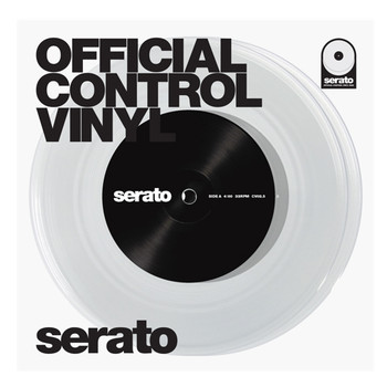 Serato Clear 7-inch Official Control Vinyl Serato Clear 7-inch Official Control Vinyl