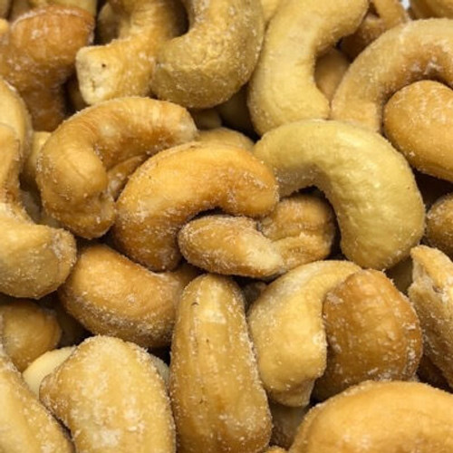 Whole salted cashews roasted in natural coconut oil. Made fresh for great taste. Packed fresh for big smiles. Whole salted cashews roasted in natural coconut oil. Made fresh for great taste. Packed fresh for big smiles.