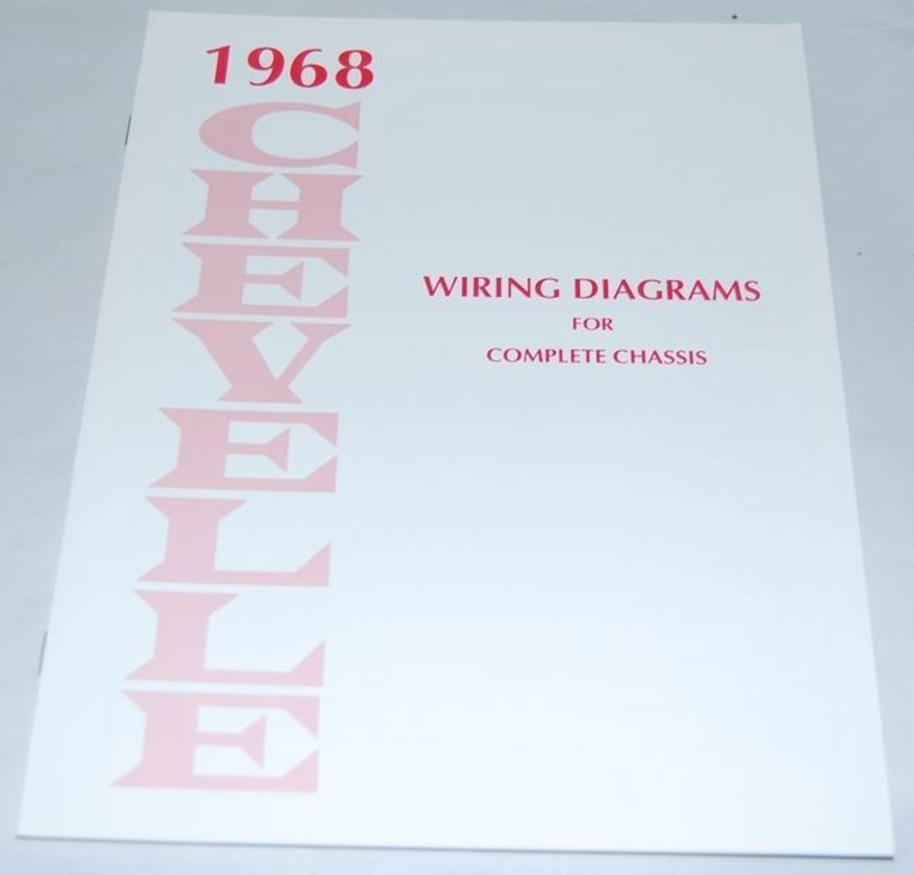 68 Chevelle El Camino Electrical Wiring Diagram Manual ... wiring diagrams for 68 chevelle 