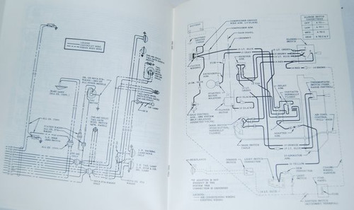 62 1962 Chevy Nova Electrical Wiring Diagram Manual