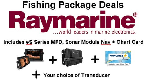 Raymarine es78 Fishing package deals to suit your fishing needs Raymarine es78 Fishing package deals to suit your fishing needs