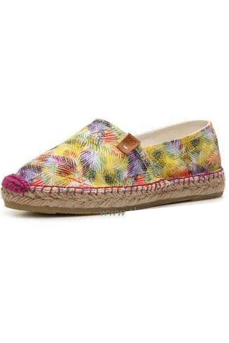 Espadrilles from Coolway Shoes! Adorable Flats in Hot Tropical Floral ...