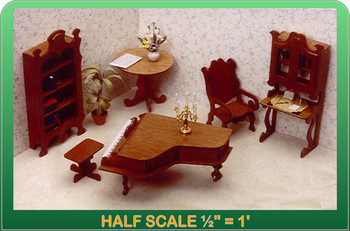 Half Scale Laser Cut Library Furniture Kit Half Scale Laser Cut Library Furniture Kit