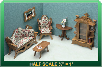 Half Scale Laser Cut Living Room Furniture Kit Half Scale Laser Cut Living Room Furniture Kit
