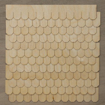 Laser Cut Octagon Shaped Speed Shingles Strips Laser Cut Octagon Shaped Speed Shingles Strips
