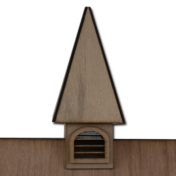 Laser Cut Dollhouse Cupola Kit Laser Cut Dollhouse Cupola Kit
