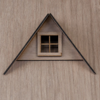 Laser Cut Dollhouse Dormer Kit Laser Cut Dollhouse Dormer Kit