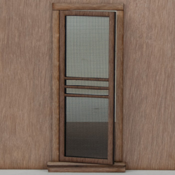 Miniature Dollhouse Screen Door Miniature Dollhouse Screen Door