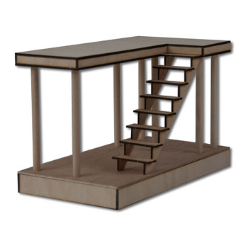 Dollhouse Boardwalk Stairs Dollhouse Boardwalk Stairs