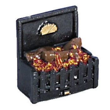 Miniature Glowing Fireplace Insert Miniature Glowing Fireplace Insert