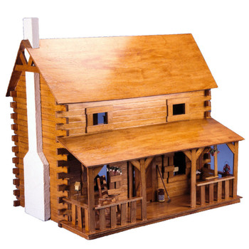 The Creekside Cabin Dollhouse Kit The Creekside Cabin Dollhouse Kit