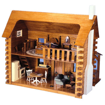 The Creekside Cabin Dollhouse Kit The Creekside Cabin Dollhouse Kit