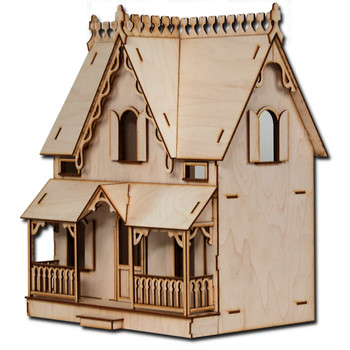 Laser Cut Half Scale Arthur Dollhouse Kit Laser Cut Half Scale Arthur Dollhouse Kit