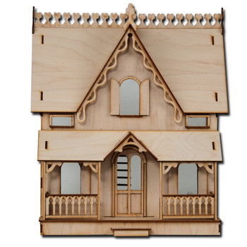 Laser Cut Half Scale Arthur Dollhouse Kit Laser Cut Half Scale Arthur Dollhouse Kit
