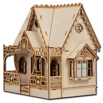 Laser Cut Half Scale Diana Dollhouse Kit Laser Cut Half Scale Diana Dollhouse Kit