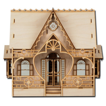 Laser Cut Half Scale Diana Dollhouse Kit Laser Cut Half Scale Diana Dollhouse Kit