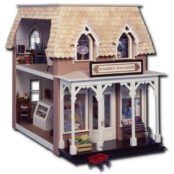 Laser Cut Brimble's Mercantile Dollhouse Kit Laser Cut Brimble's Mercantile Dollhouse Kit