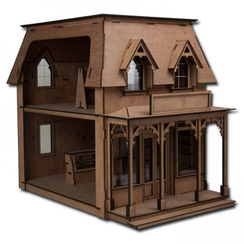 Laser Cut Brimble's Mercantile Dollhouse Kit Laser Cut Brimble's Mercantile Dollhouse Kit