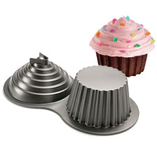 3d giant cup cake cake pan