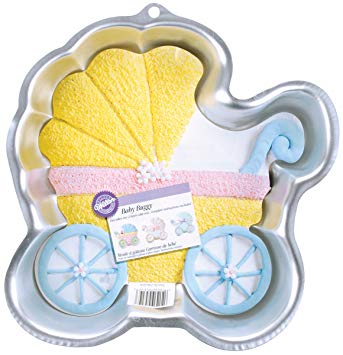 baby buggy cake pan