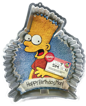 Bart Simpson Bart Simpson cake pan