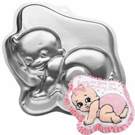 crawling baby cake pan crawling baby cake pan